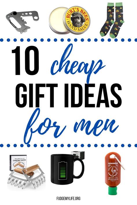 Inexpensive Gift Ideas For Men