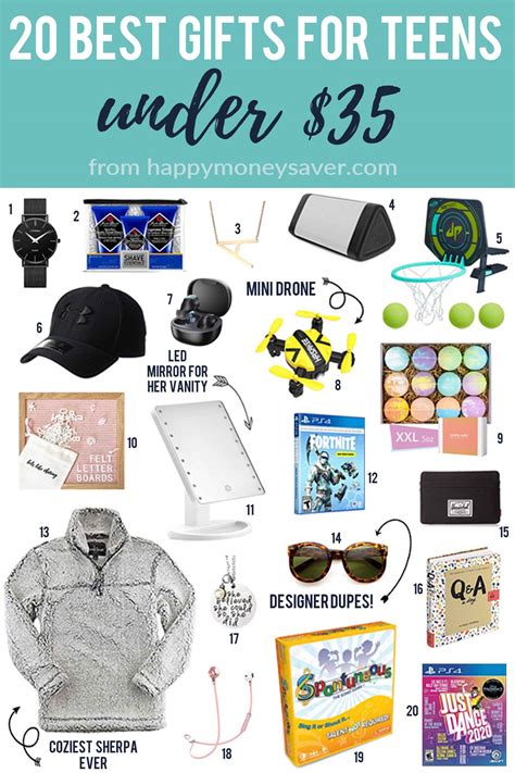 Inexpensive Gifts For Teenagers