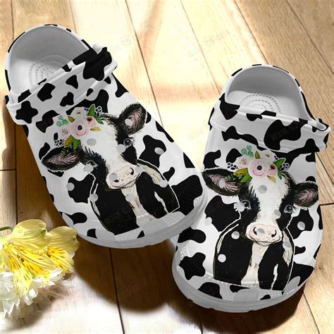 Mar 7, 2024 · Item details. Handmade. Custom Crocs with a super cute Cow Print design! White crocs ONLY but whatever color chosen will be for your Cow Print! Ex: You choose Red as a color, you’ll get White crocs with Red Cow Print or you choose Pink as a color, you’ll get White crocs and Pink cow print! Learn more about this item..