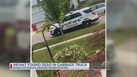Infant found dead inside garbage truck in Ohio
