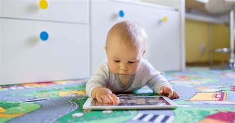 Infant screen time may have long-term negative effects