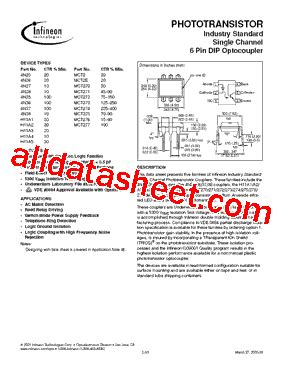 Infineon Technologies AG JANSR2N7561T2 - Datasheet PDF