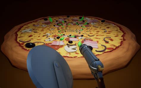 Infinite Pizza (game, first-person shooter, maze, arcade, surrealism). Released 2020. Ranked #522 game of 2020 among Glitchwave users.. 