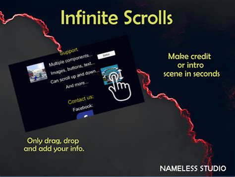 Infinite scroll unity.  Aug 18, 2021 · But, if the list is possibly dyna...