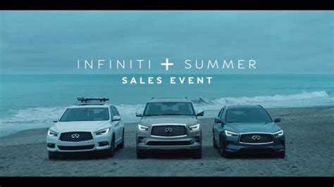 2023 Infiniti QX55 TV Spot, 'Another Side of Yourself' [T2] Related Commercials. 2024 Infiniti QX80 TV Spot, 'Enhance All Your High Notes' Song by Boyz II Men [T2] ... Submit ONCE per commercial, and allow 48 to 72 hours for your request to be processed. Once verified, the information you provide will be displayed on our site. .... 