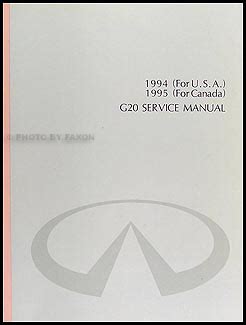 Infiniti g20 1992 2002 service repair manual 1993 1994 1995. - Avaya partner 18 button telephone user guide.