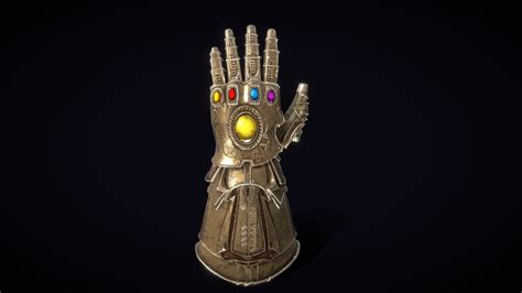 Infinitygauntlet 3D models - Sketchfab