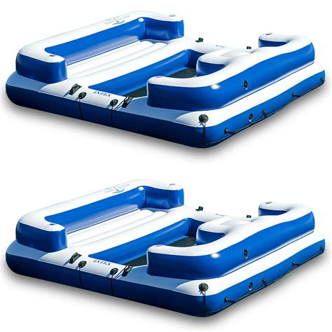 Inflatable Raft - Tear-Resistant Floating Raft for Lake - Inflatable ...