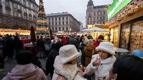Inflation is pinching Hungary’s popular Christmas markets. $23 sausage dog, anyone?