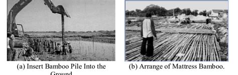 Influence of bamboo pile clusters in the pile mattress bamboo ...