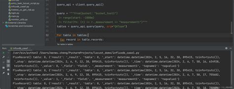 Influxdb query api.  The below instantiation statements are all equiva...