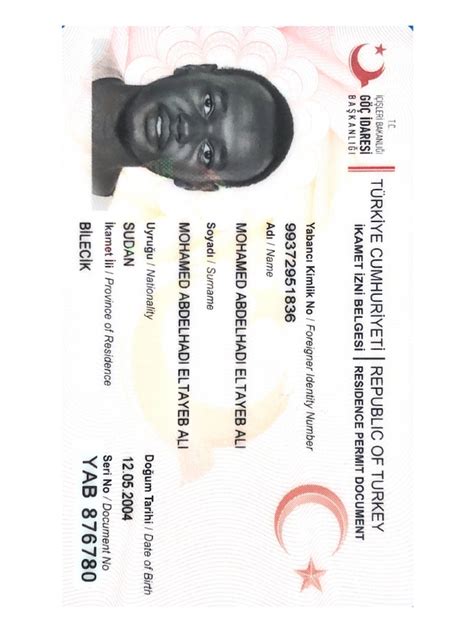 Info How to obtain a Yabanci Kimlik Number in Turkey without.