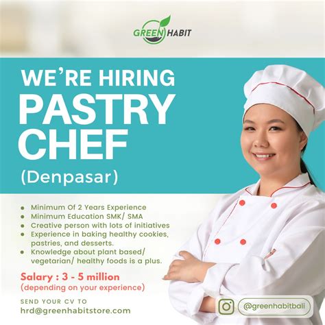 Info Lowongan Pastry Chef di Hilton Bali Resort area Kabupaten …