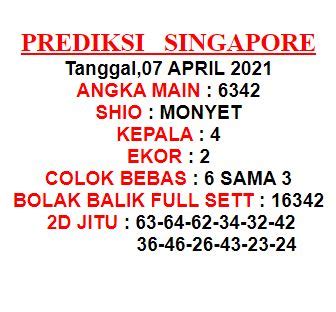 Info bocoran sgp hari ini senin. Angka jitu.