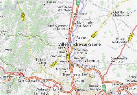 Info trafic Villefranche-sur-Saône - ViaMichelin