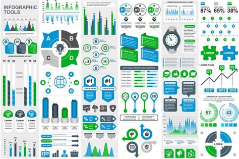 Infographic elements data visualization vector design template 338253