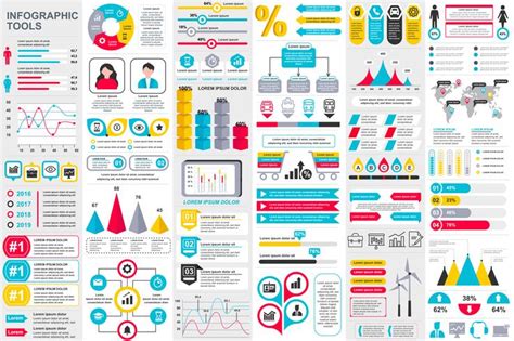 Infographic elements data visualization vector design template 371242