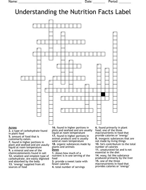 Infomercial product label crossword. The Crossword Solver found 30 answers to "Product label list", 4 letters crossword clue. The Crossword Solver finds answers to classic crosswords and cryptic crossword puzzles. Enter the length or pattern for better results. Click the answer to find similar crossword clues . Enter a Crossword Clue. 