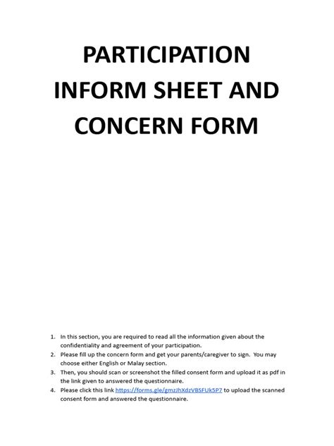 Inform Concern: Concern Form TemplateHR Employee Concern Form Template image 1