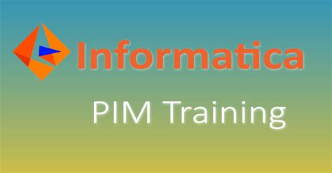 Informatica PIM Training & Certification Course Online