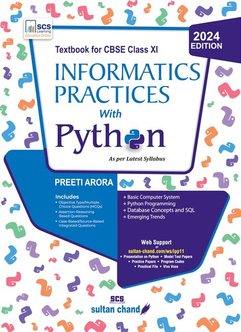 Informatics Practices with Python: Textbook for CBSE Class 11