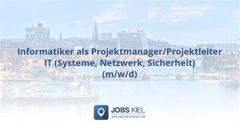 Informatiker als IT-Manager - Versorgungsstruktur, Windows, …