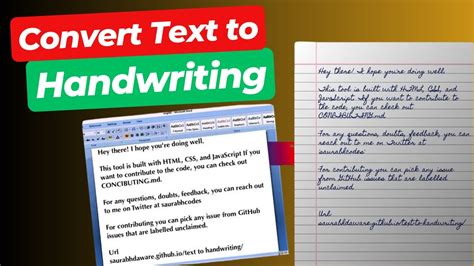 Information Handwriting image