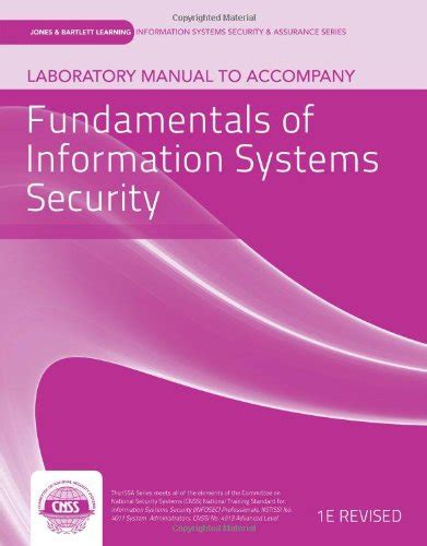 Information Systems Securitylab Manual To Accompany Fundamentals Of Information Systems Security