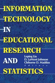 Information Technology In Educational Research And Statistics