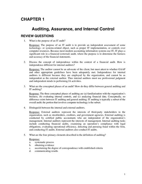 Information technology auditing and assurance solution manual. - A co sie stalo z derkaczem.