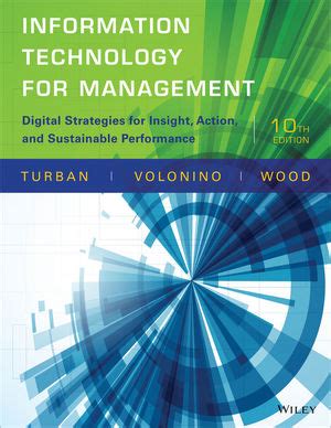Information technology for management digital strategies for insight action and sustainable performance. - Modellkompositionen serie primary 1 von g e giam.