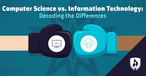 Information technology vs computer science. Earning a bachelor’s degree in information technology is a great way to kick-start or advance your IT career and show employers what you’ve got. Whether you want to fend off cyberhackers or create the latest video game software, chances are, there’s a specific IT degree that can help get you there. ... The field of computer science is ... 