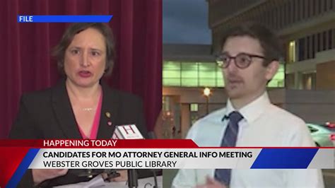 Informational meeting about candidates for Missouri attorney general today