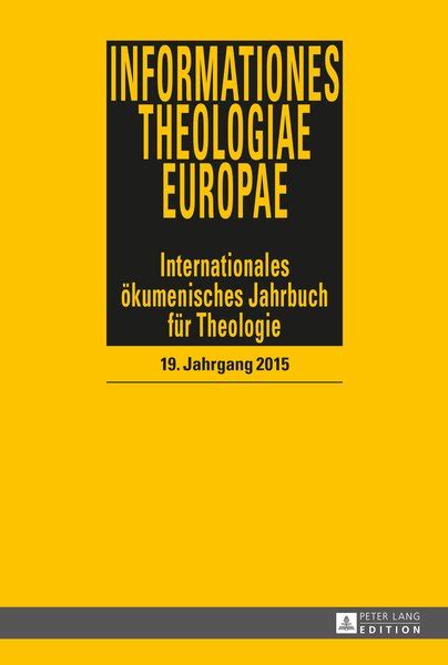 Informationes theologiae europae, vol. - A map of the world by jane hamilton.