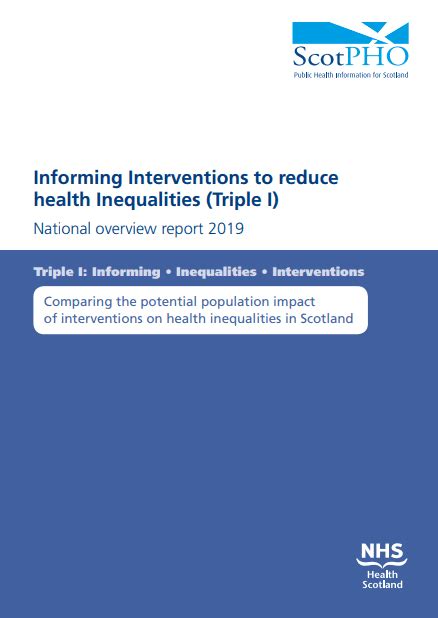 Informing Interventions to reduce health Inequalities (Triple I)