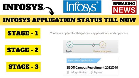 Infosys offer under review for experienced.  3.  Navigate your next.  This major ...