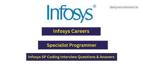 Infosys training difficulty level.  About Infosys Specialist Programmer (SP): Infosys SP i...