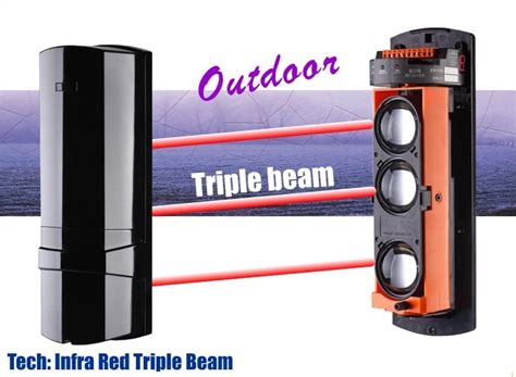 Infrared security beam kit.  Outdoor Beams Outside beams for perimeter detec...