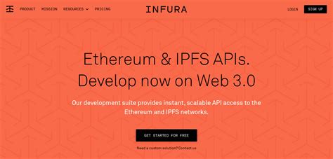 Infura login.  Learn how to get started, connect to Web3, deploy your code ...