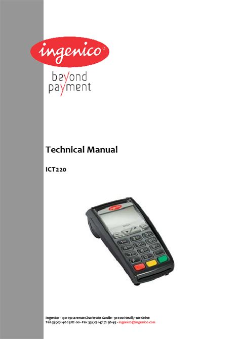 Ingenico ict220 connect to pc.  Quick DOCUMENT D&rsquo;EXECUTION INGENICO_TD. 40 Download Ingenico...