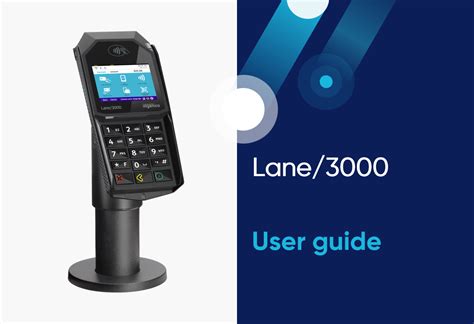 Ingenico lane 3000 manual.  It comes with a set of function keys and inc...