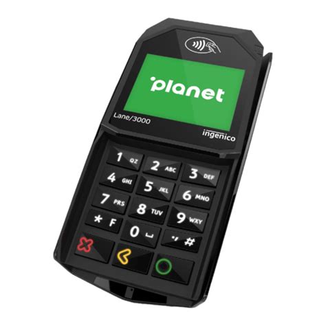 Ingenico lane 3000 manual. .  ...