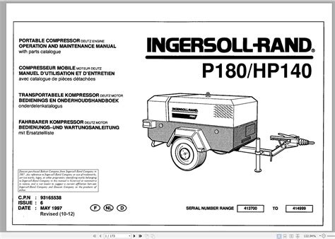 Ingersoll rand air compressor manual p180. - Manuale di servizio della stampante hp deskjet 5550.
