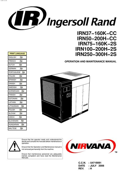 Ingersoll rand operators manual 60 hz dryers. - Regionaal beleid voor de landelijke gebieden van de europese gemeenschap.