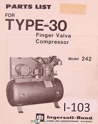 Ingersoll rand t30 model 242 manual. - 1978 evinrude 4 hp owners manual.