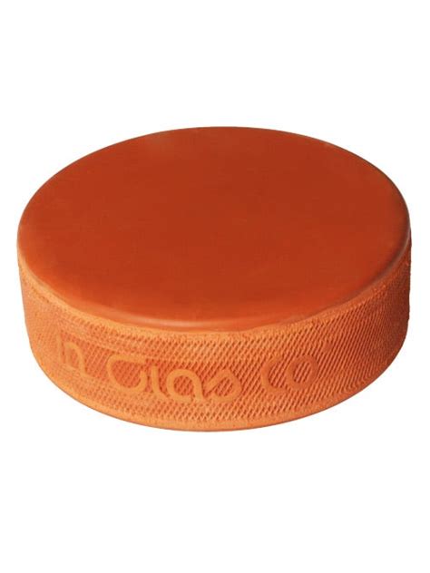 Inglasco Weighted Ice Hockey Puck 10oz Orange - Ice …