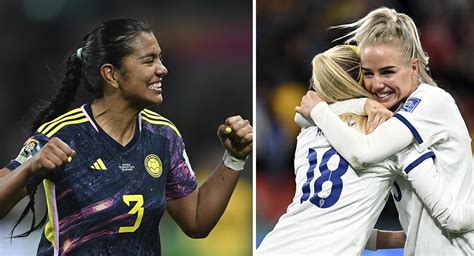 Inglaterra vence a Colombia 2-1 y avanza a semifinales del Mundial Femenino de Fútbol