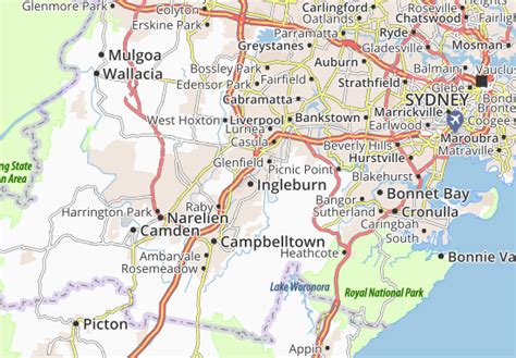 Ingleburn NSW to Silverwater NSW Route - distancesfrom.com