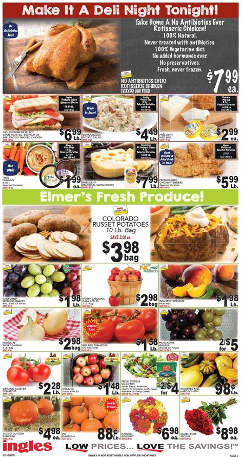 Ingles grocery store weekly ad. Ingles Markets #305 7220 Norris Fwy, Knoxville, TN. 37918. Store Information. Store Hours: 7:00am to 11:00pm Store Phone: 865-922-1672 