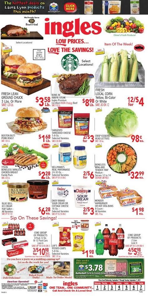 Ingles weekly ad abbeville sc. Keep checking our store locator to see which stores are going to launch soon. For more details about the Ingles Curbside service, check out our FAQ. The Ingles web site contains information about Ingles Markets including: nutrition articles, store locations, current ads, special promotions, store history, press releases, recipes and contact ... 